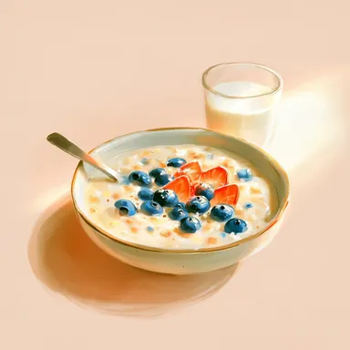 Eat breakfast picture card